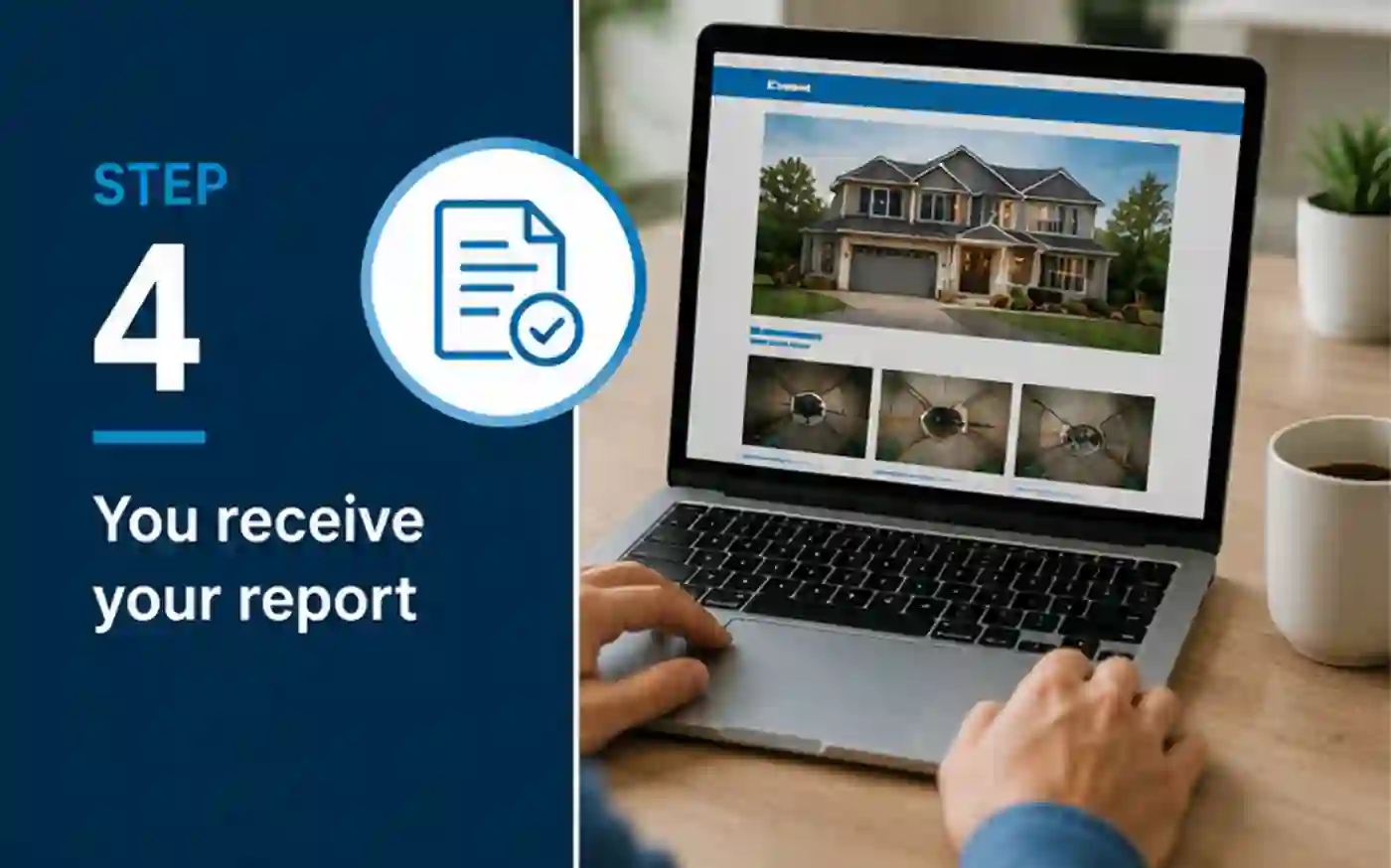 Step 4: You receive your report — Bloomington MN home inspection