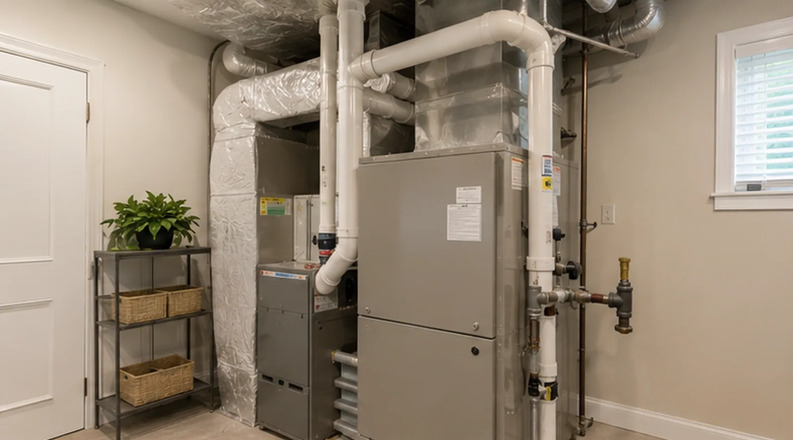 Undersized Return Air during a Bloomington MN home inspection