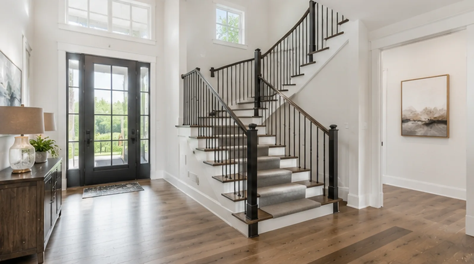 Staircase entryway foyer home inspection bloomington mn — Bloomington MN home inspection